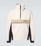 Moncler Grenoble Fleece half-zip sweater