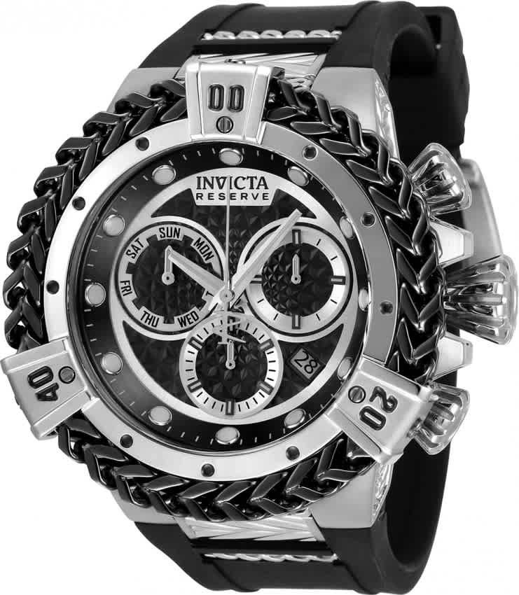 Men’s Invicta Reserve Excursion Swiss Quartz Watch online Black Face