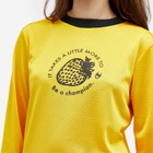 Champion Women's x Guizio Long Sleeve T-Shirt in Yellowblack
