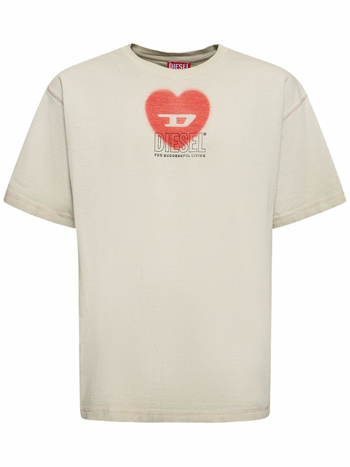 Diesel t-shirt with logo print