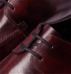 John Lobb - Wrey Leather Derby Shoes - Burgundy