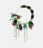 Dries Van Noten Embellished hoop earrings
