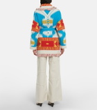 Alanui - Icon jacquard cashmere cardigan
