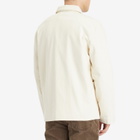 A.P.C. Men's Embroidered Kerlouan Work Jacket in Ecru