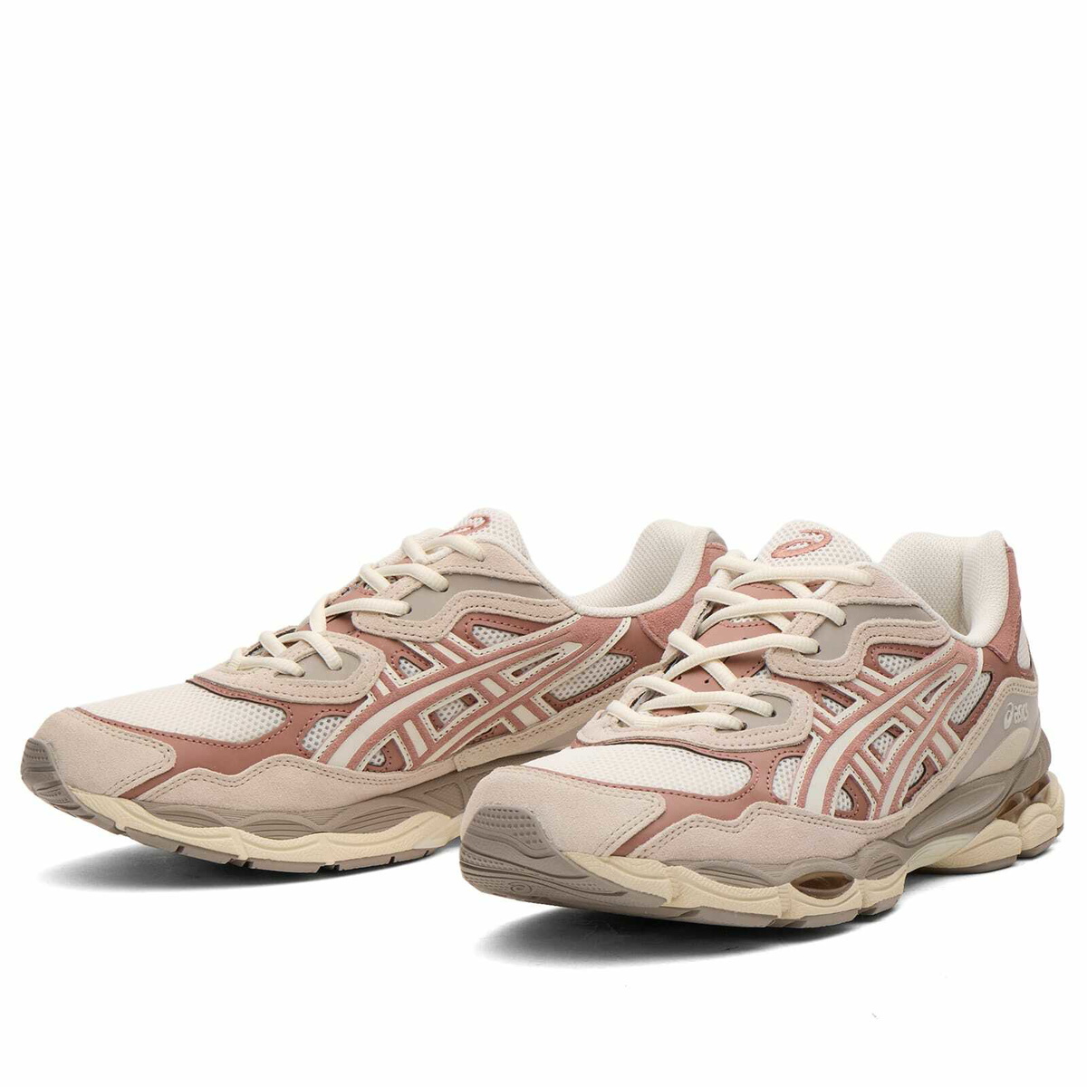 Asics GEL-NYC Sneaker in Cream/Umeboshi