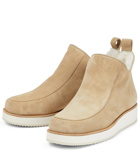 Gabriela Hearst - Harry shearling-lined suede ankle boots