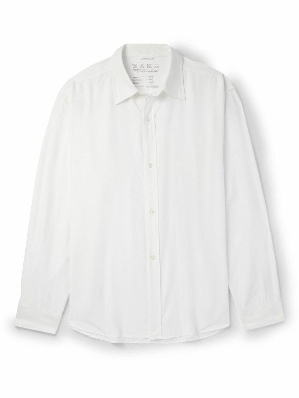 Photo: mfpen - Comfy Oversized TENCEL™ Lyocell-Twill Shirt - White