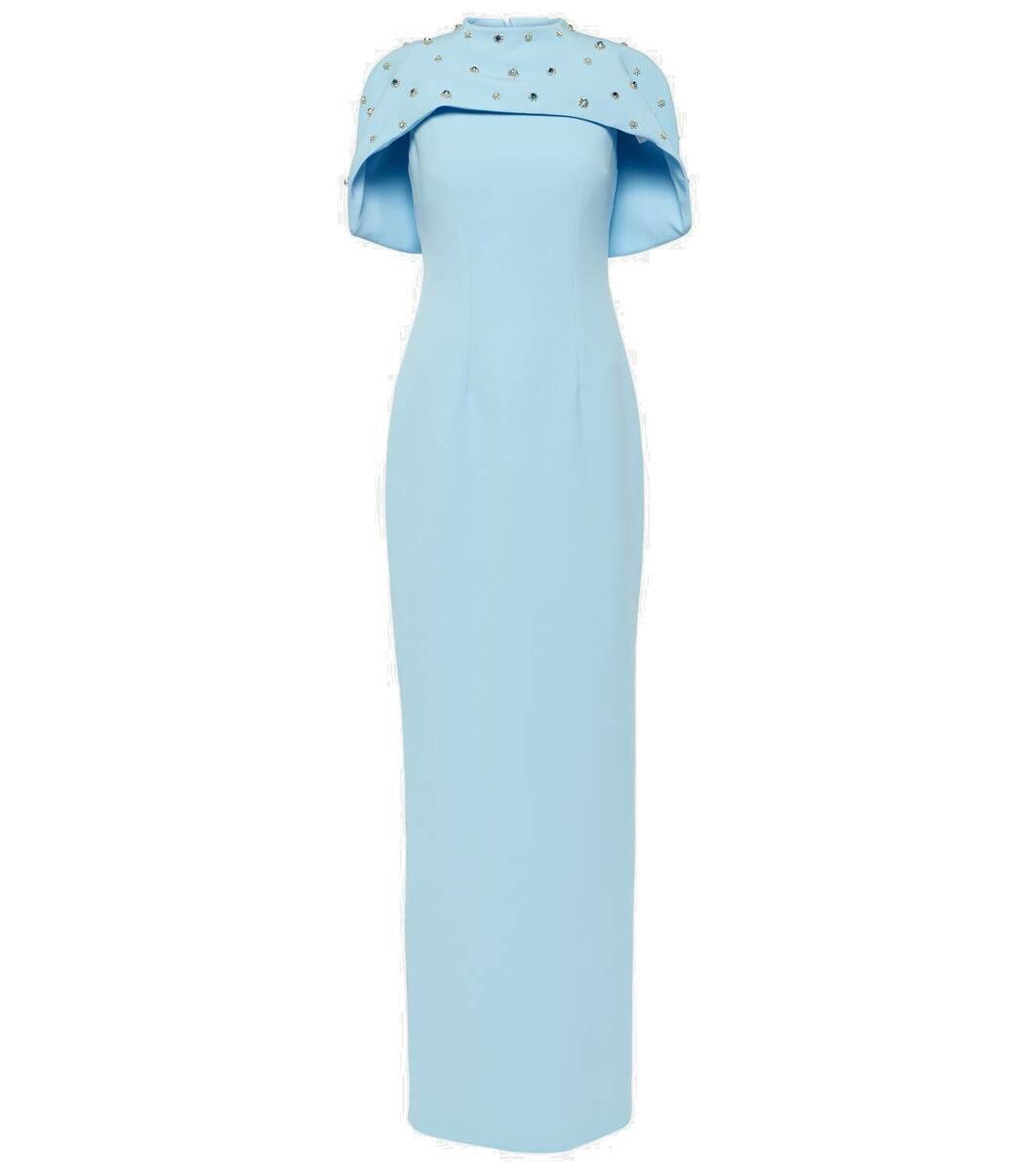 Safanyaa crystal split dress