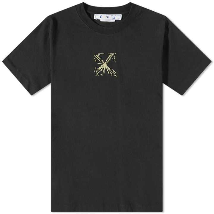 Photo: Off-White Men's Splash Arrow T-Shirt in Black