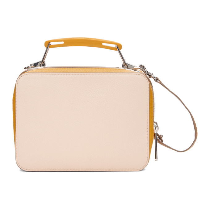 MARC JACOBS ザ テクスチャードボックス20 Marc Jacobs Women's The Box 20 Bag, Oatmilk, Off White, One Size