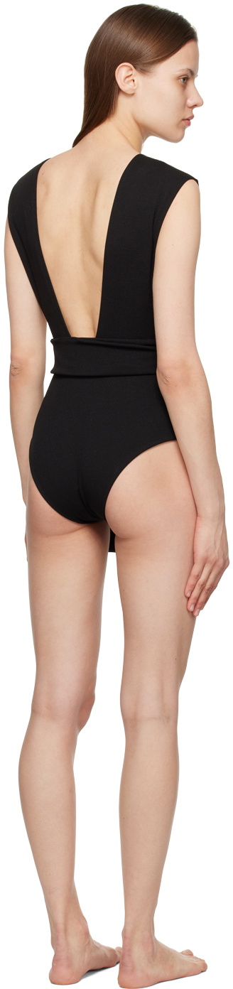 Haight Black V Swimsuit
