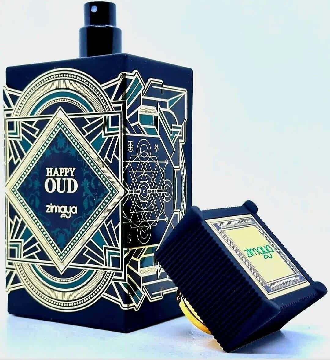 Zimaya Unisex Happy Oud Extrait de Parfum Spray 3.4 oz Fragrances 6290171072218