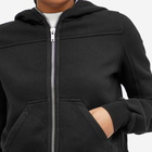 Rick Owens DRKSHDW Women's Small Gimp Hoodie in Black