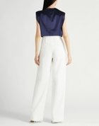Forte_forte Womens Tailored Vest in Navy