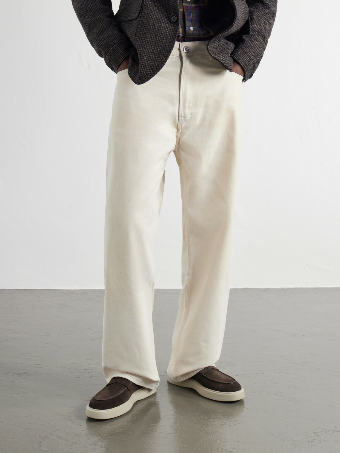 Officine Creative - Frame 001 Suede Loafers - Brown