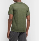 Adidas Sport - FreeLift Tech Space-Dyed Climalite T-Shirt - Army green