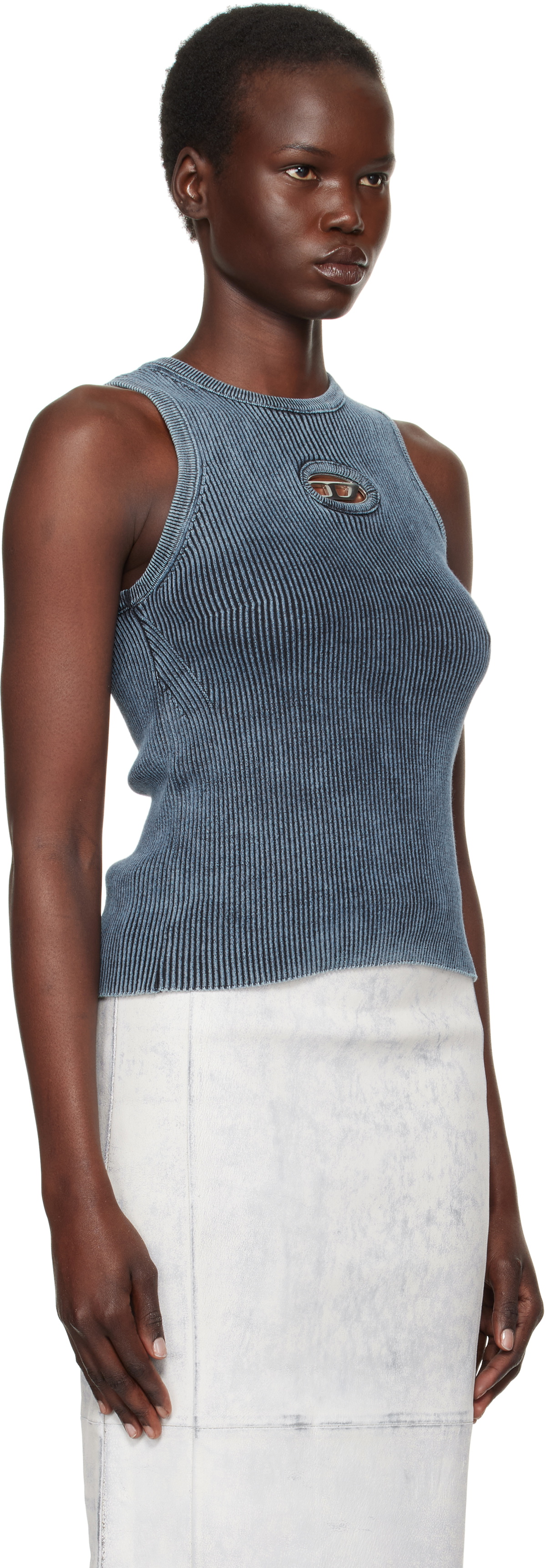 Diesel Blue M-Anchor-A-Sl Tank Top Diesel