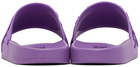 Versace Jeans Couture Purple Logo Slides