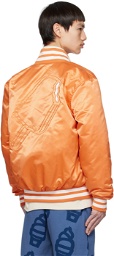 ICECREAM Orange College Bomber Jacket