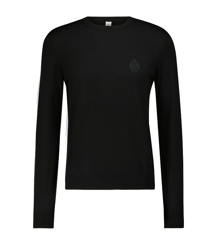 Photo: Berluti Wool sweater with embroidered crest