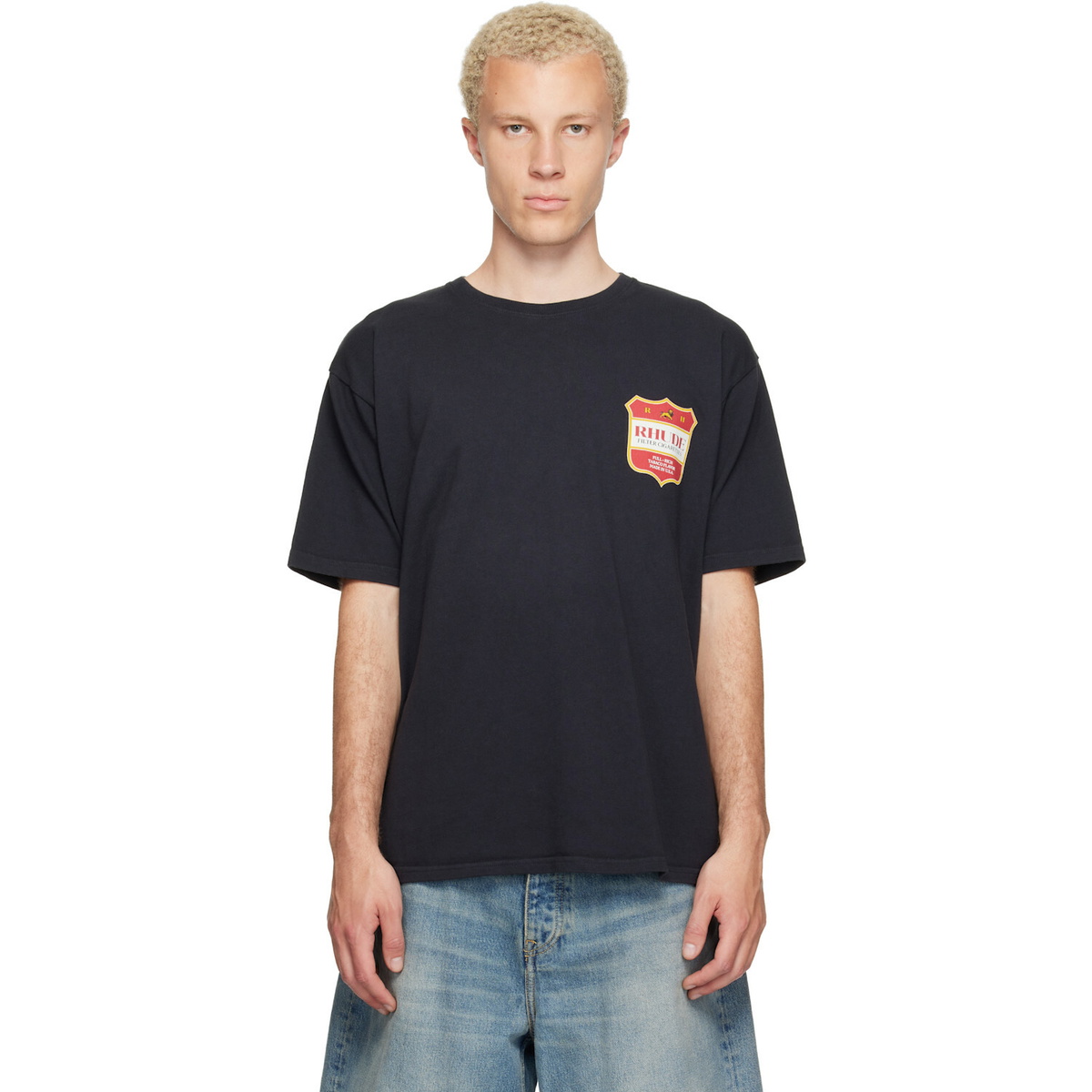 Rhude Black Filtaro T-shirt