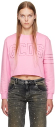 GCDS Pink Bling Sweatshirt