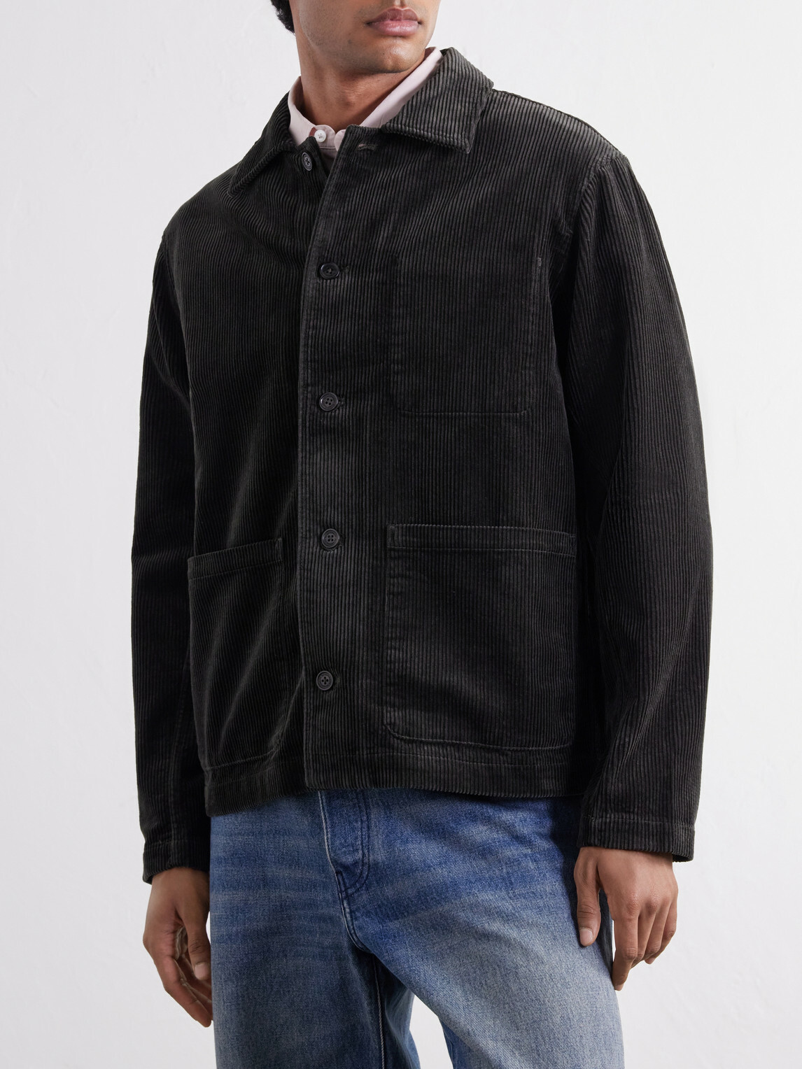 NN07 - Morgan 50004 Organic Cotton-Corduroy Chore Jacket - Green