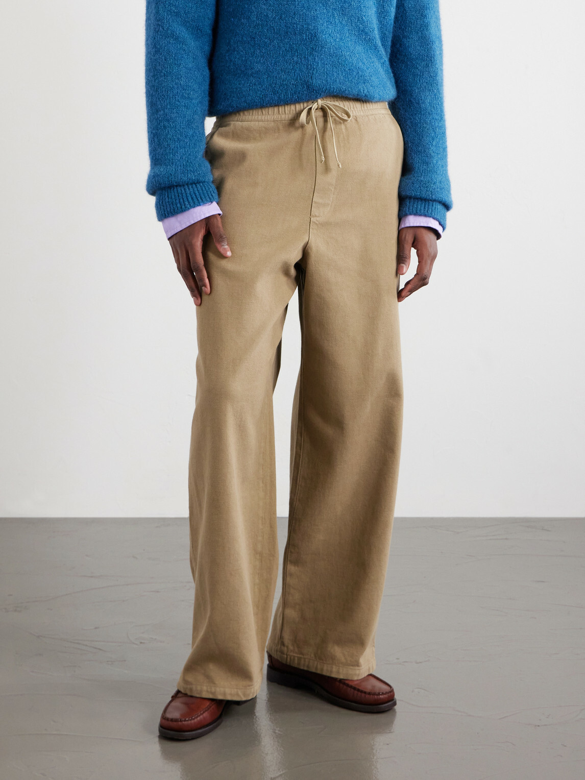 A.P.C. - Straight-Leg Cotton-Twill Trouser - Neutrals