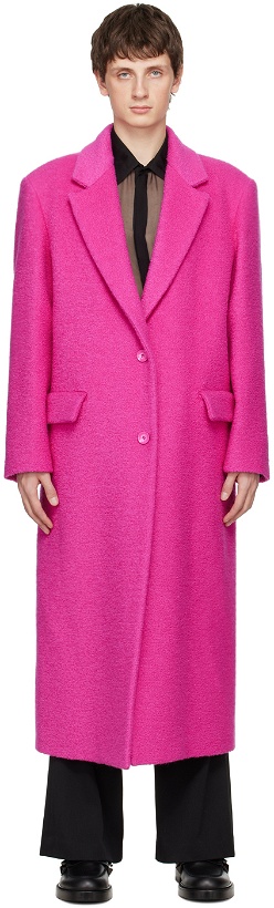 Photo: Valentino Pink Pocket Coat