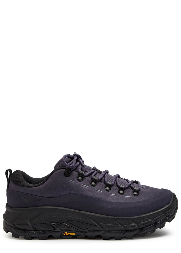 Photo: Hoka Tor Summit Nubuck Leather Sneakers Navy