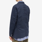 Beams Plus Men's 3B COOLMAX® Seersucker Blazer in Navy Solid