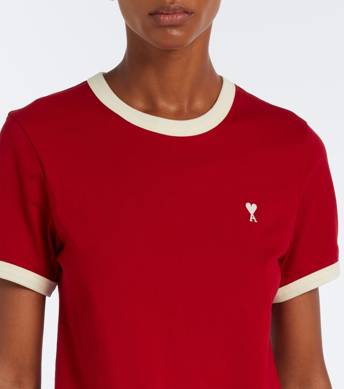 Ami Paris Ami de Cœur cotton jersey T-shirt