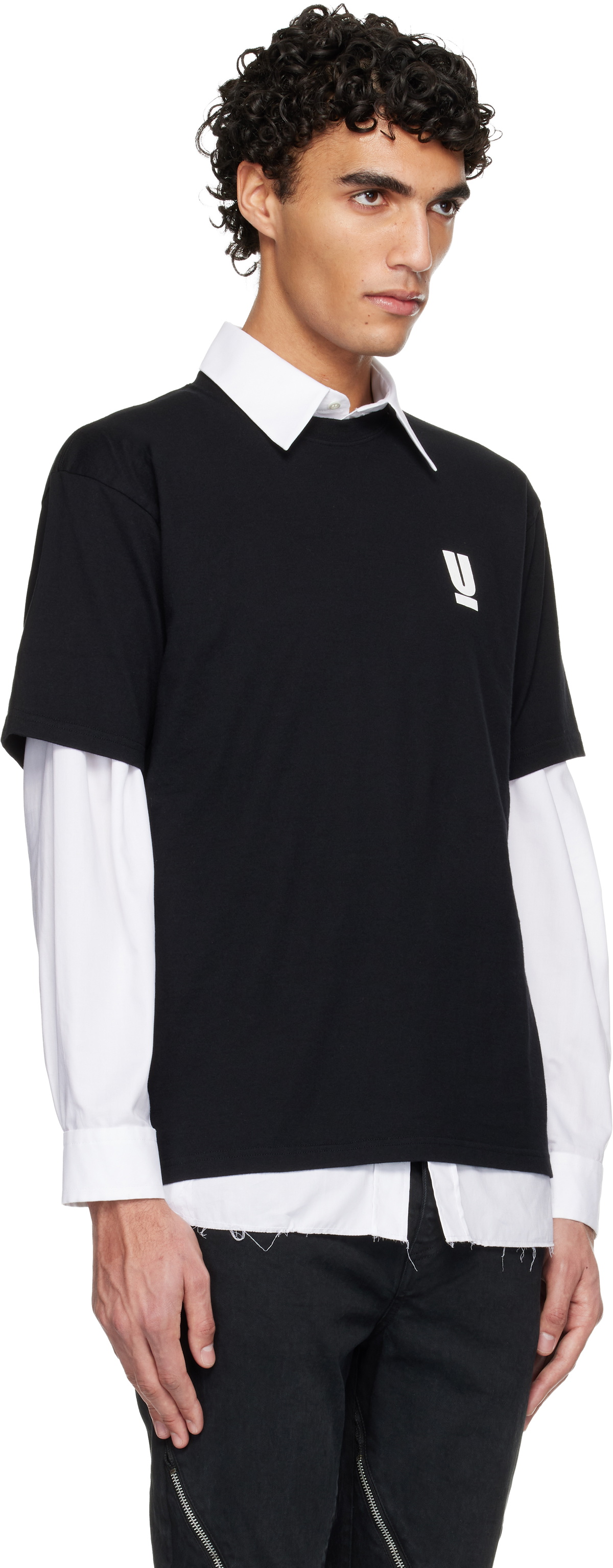 UNDERCOVER Black UB0D3803 T-shirt