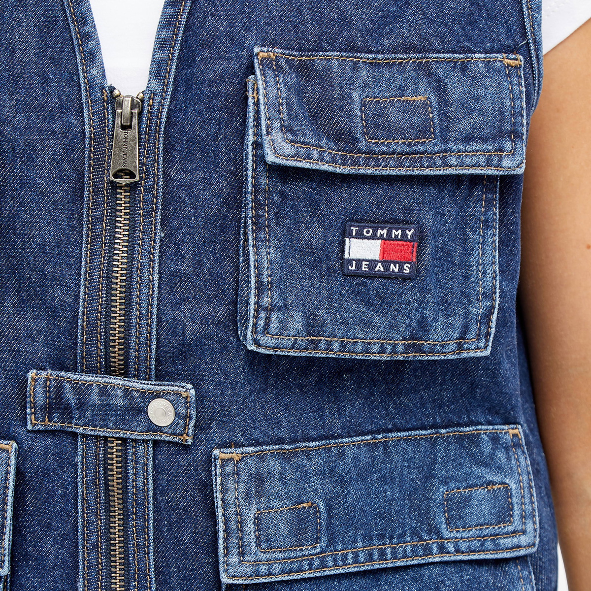 Tommy discount jeans vest