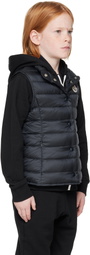 Moncler Enfant Kids Navy Liane Down Vest