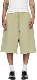 LU'U DAN Green Zoku Shorts