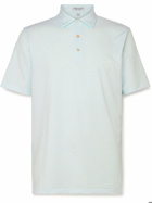 Peter Millar - Hemlock Striped Tech-Jersey Golf Polo Shirt - White