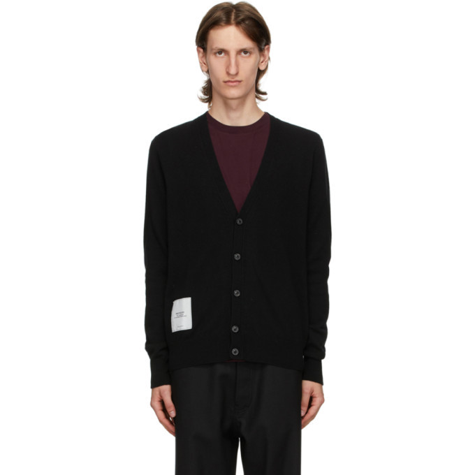 Photo: Maison Margiela Black Cashmere Cardigan