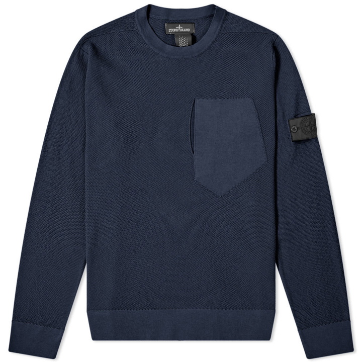 Photo: Stone Island Shadow Project Pure Cotton Crew Knit