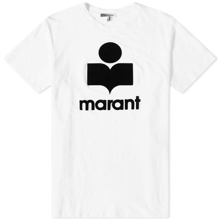 Photo: Isabel Marant Men's Karman Logo T-Shirt in White