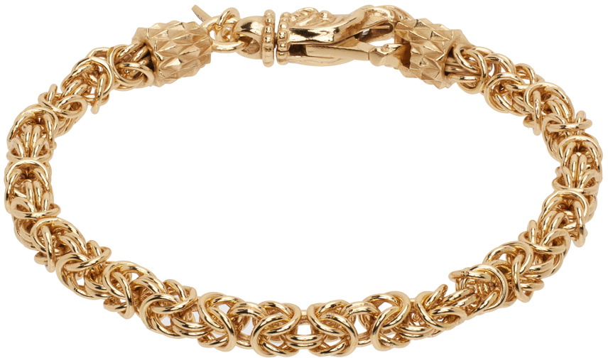 Emanuele Bicocchi Gold Byzantine Chain Bracelet Emanuele Bicocchi
