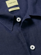 De Bonne Facture - Paisley-Print Cotton Overshirt - Blue