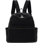 Vivienne Westwood Black George Medium Backpack