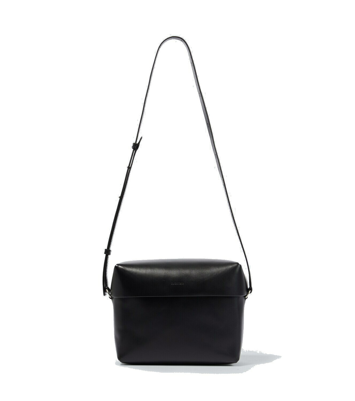 【関税&送料込】Jil Sander Black Leather Cushion Crossbody B Jil Sander Cushion Crossbody Bag In Black | ModeSens