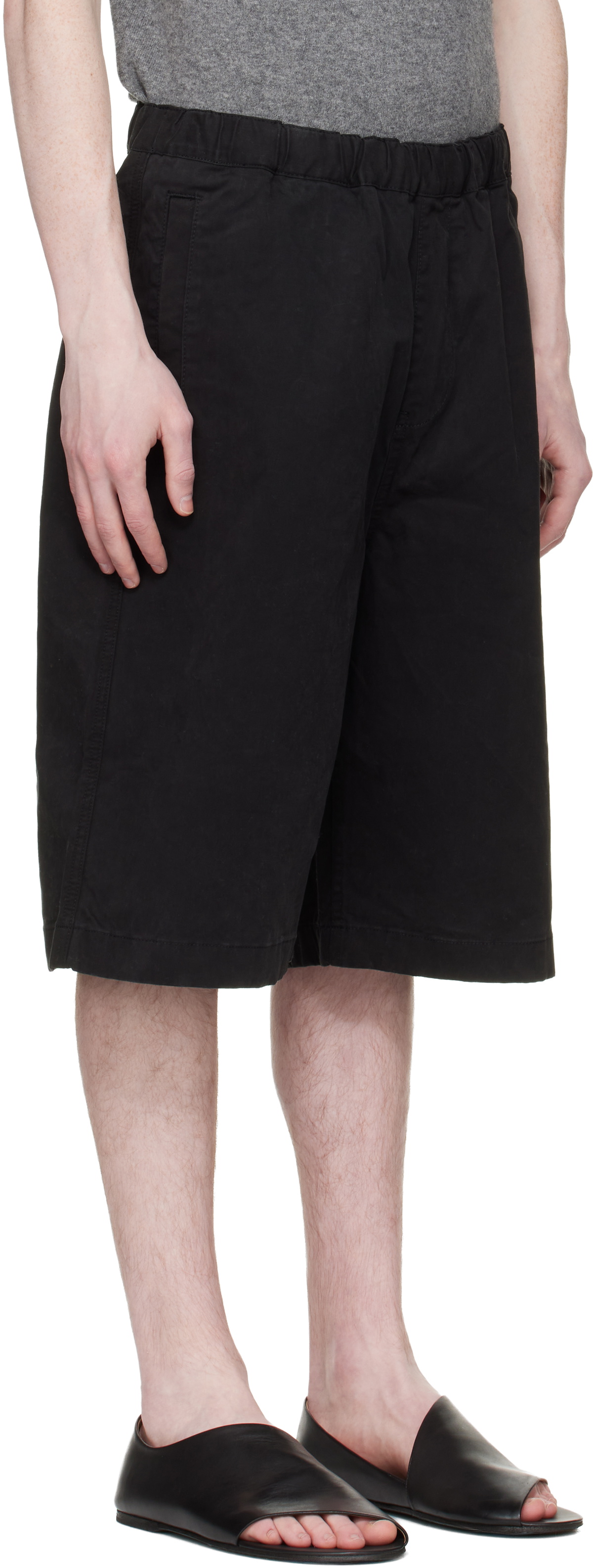 Entire Studios Black Boxing Shorts