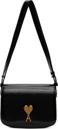 AMI Paris Black Leather Paris Paris Bag