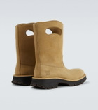 Loewe Bobby cutout suede mid-calf boots