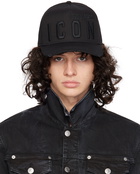 Dsquared2 Black Be Icon Baseball Cap