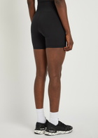 Adidas X Stella Mccartney Logo-print Stretch-jersey Running Shorts Black