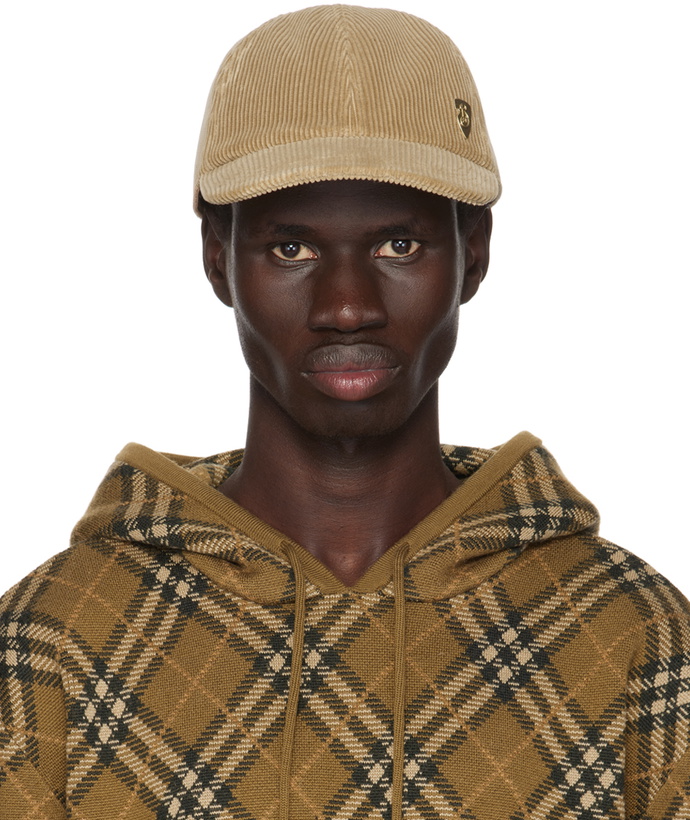 Photo: Burberry Beige Corduroy Baseball Cap